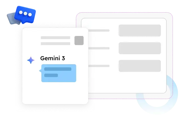 Gemini 3 Flash와 무료로 채팅하기, 가입 필요 없음