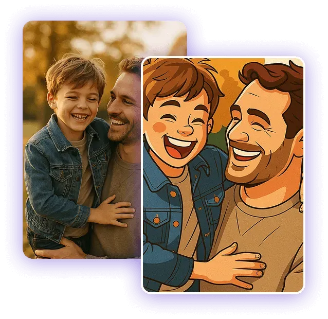 照片轉卡通：使用 AI 免費將照片轉換為卡通