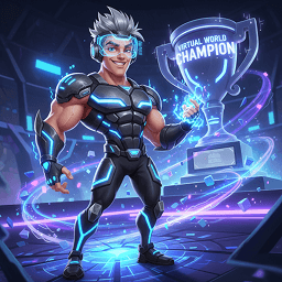 3D-Style Game Character