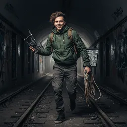 Современный городской искатель приключений