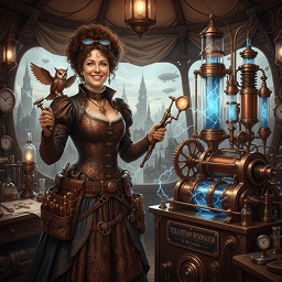 Steampunk Inventor