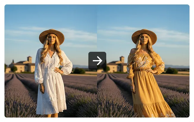 Ücretsiz Olarak Görsellerde Kıyafet Değiştirin