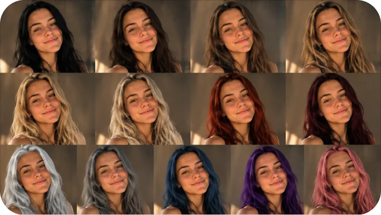 Saç Rengi Değiştirici