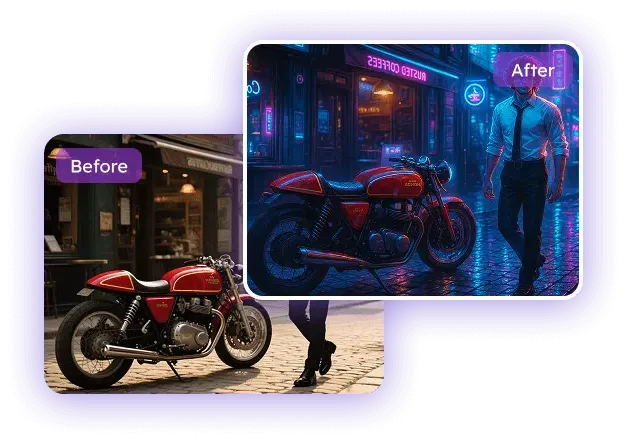 輕鬆將照片轉換為賽博朋克風格，無需註冊