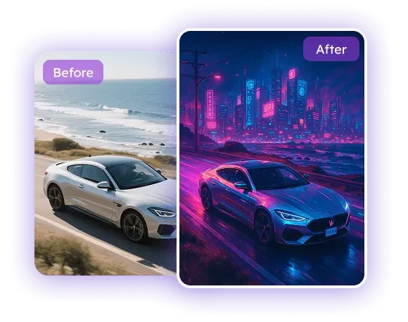 使用 AI 自訂您的個人賽博朋克化身