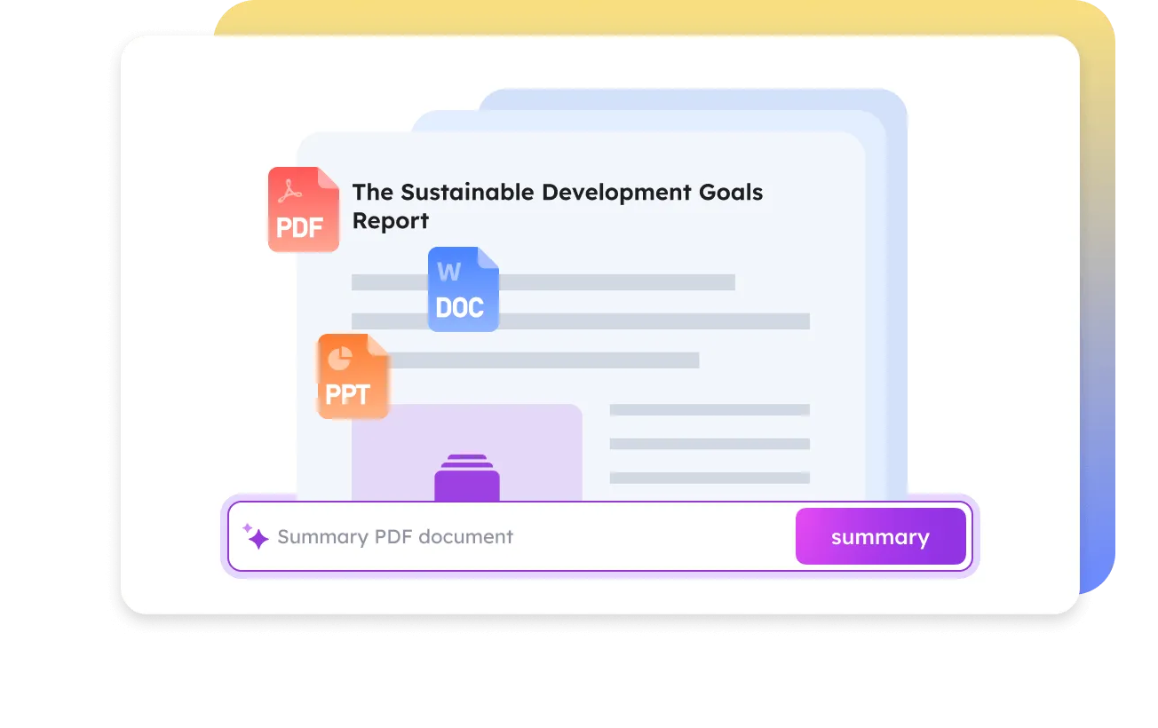 Trasforma istantaneamente documenti lunghi in un riassunto conciso gratuitamente