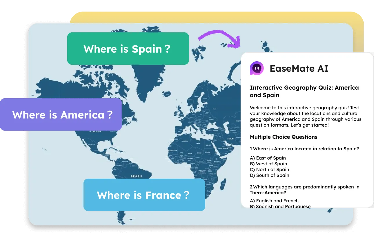 Schnelle Geographie-Quizze kostenlos erstellen