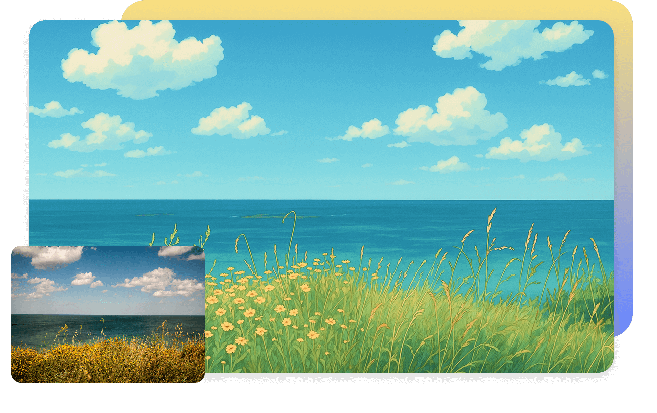 すべての画像をスタジオジブリスタイルのアートに変換する