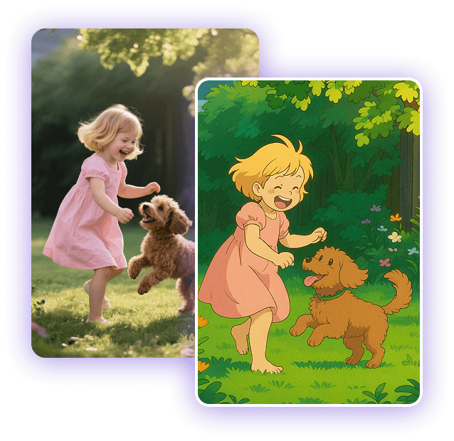 Genera immagini in stile Studio Ghibli senza costi