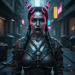 Cyberpunk Neon Demon