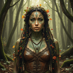 Ancient Forest Spirit Witch