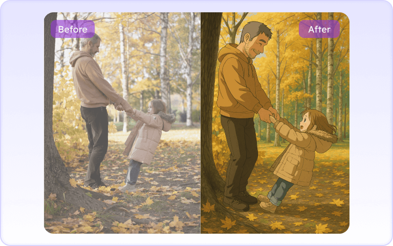 写真をジブリスタイルに変換 Feature