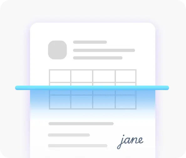AI レシート & 請求書スキャナー icon