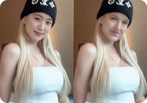 Gesichtstausch Video