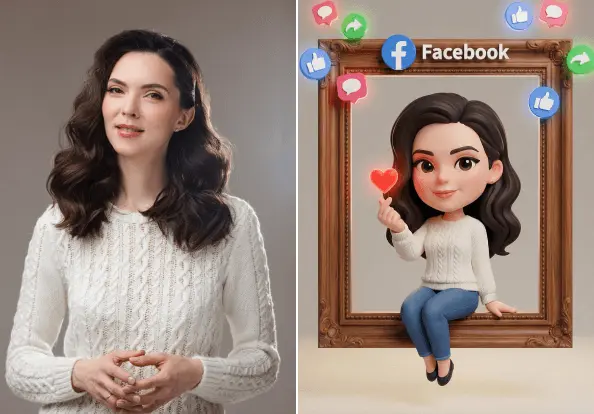 Facebook Chibi Profiel