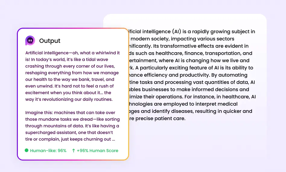 Humanizar texto de IA y eludir detectores de IA a través de ChatGPT-4o mini