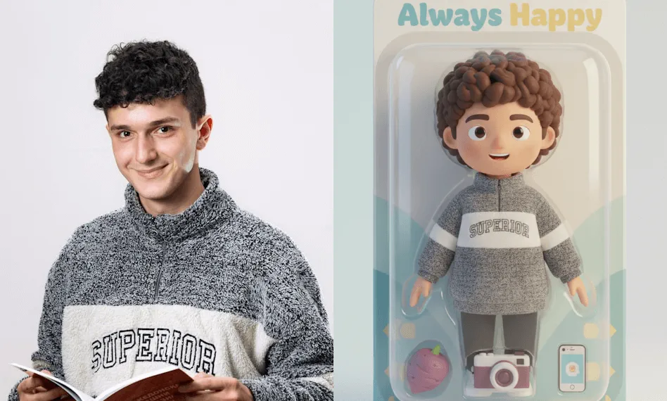 Customize an Action Figure of Yourself in 3D Free