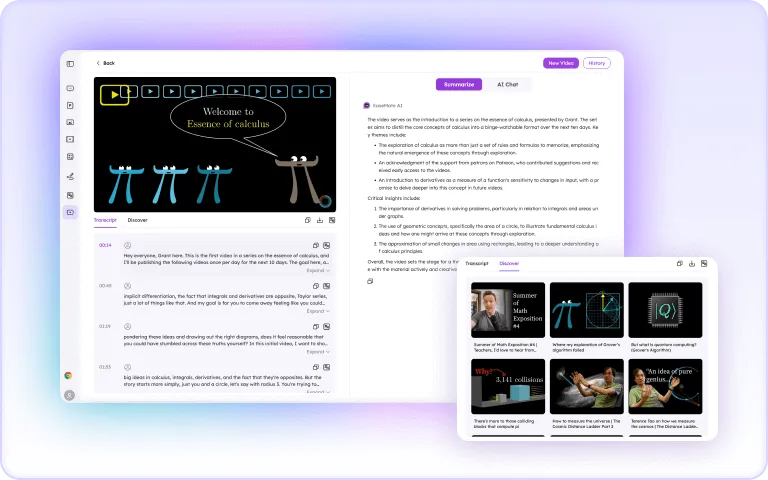 Video Summary Feature