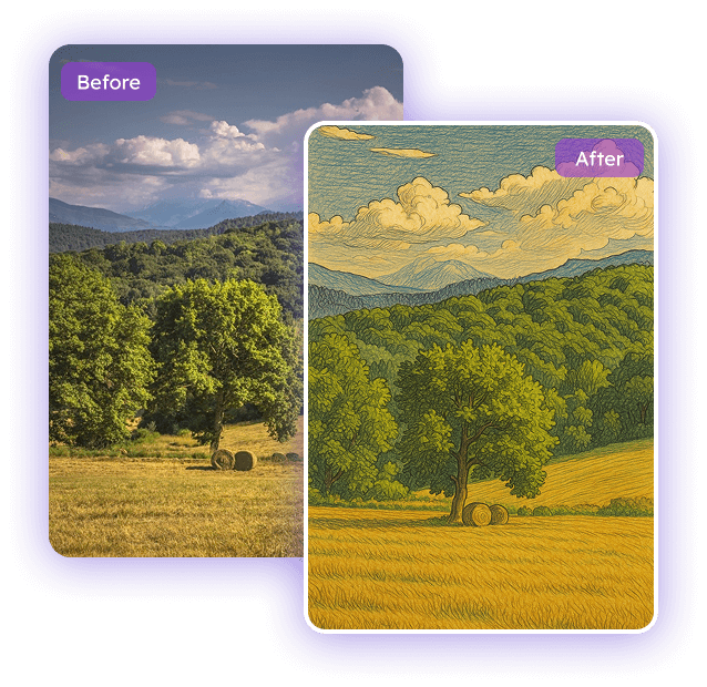 Foto zu Illustration: Foto online kostenlos in Illustration umwandeln