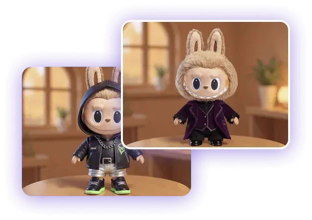 Labubuドールジェネレーター: AIを使って無料でオンラインでLabubuドールを作成