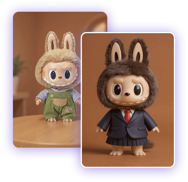 Высоко настроенные наряды, выражения и фоны