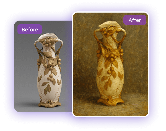 Impress Everyone with Beauty of Oil Paintings