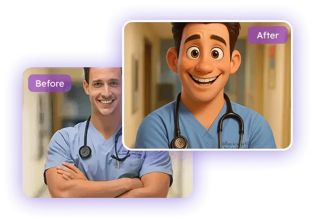 Skapa oändliga Pixar-bilder utan kostnad omedelbart