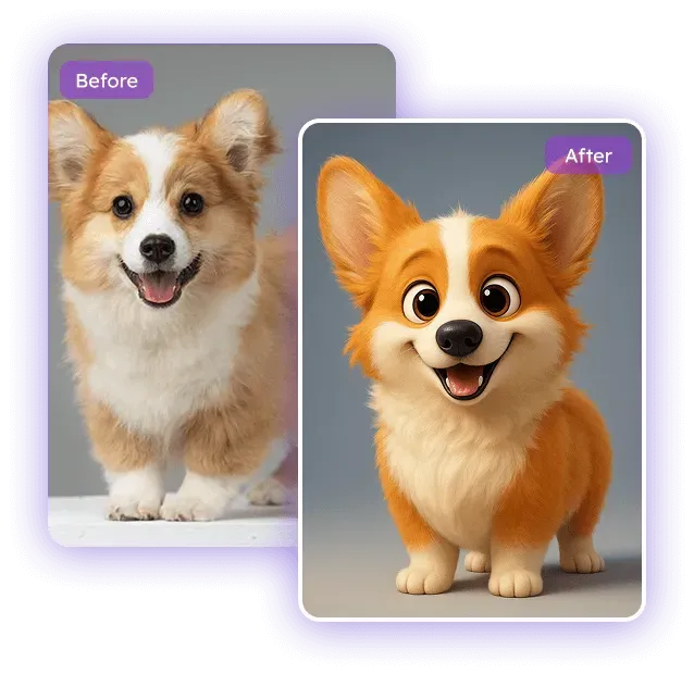 Foto till Pixar: Din gratis online Pixar AI-generator