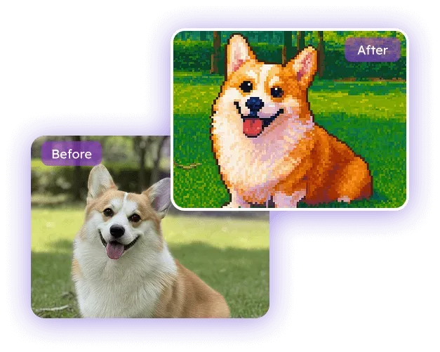 Herhangi bir Görseli Ücretsiz Olarak Piksel Sanatına Dönüştür