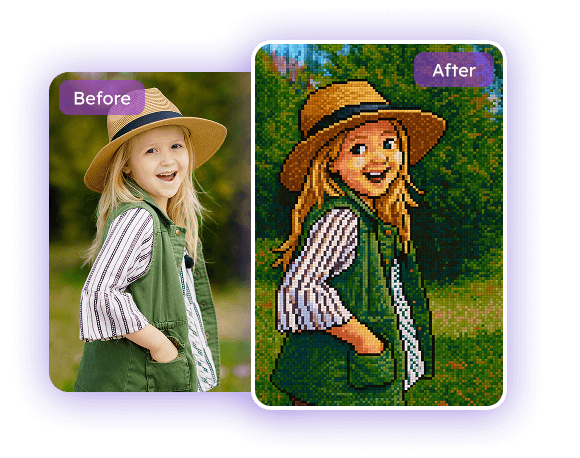 あらゆる分野に対応した多用途のAIピクセルアートジェネレーター