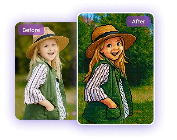 Her sektör için çok yönlü AI Piksel Sanatı Üretici