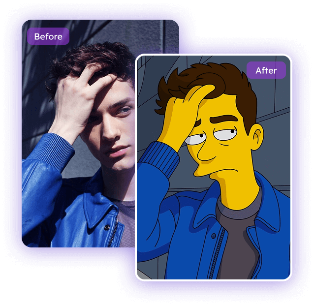 写真からシンプソンズへ: 無料オンラインシンプソンズキャラクタークリエイター