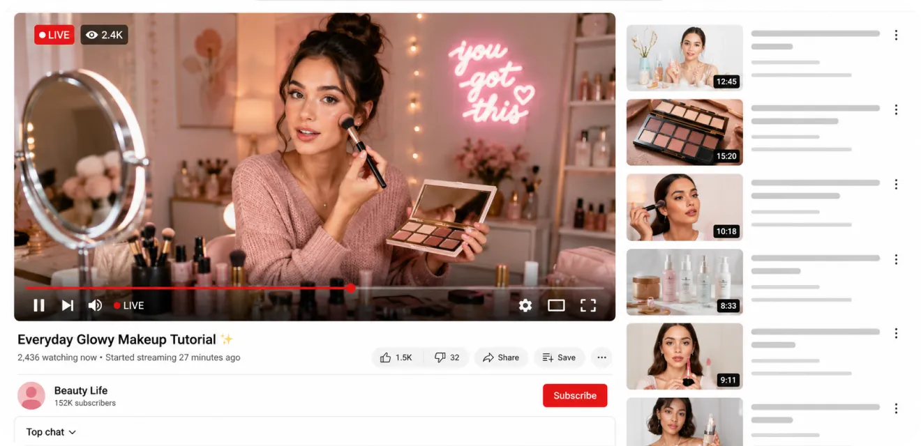 Generador de IA de texto a video multi-modelo para TikTok, Instagram y YouTube