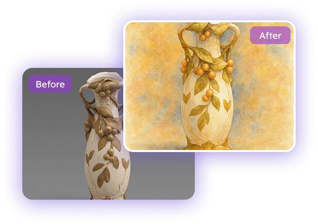 免費獲取一鍵水彩效果