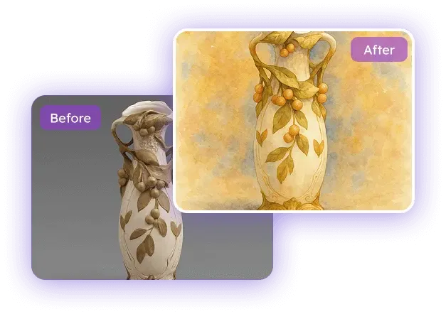 Få gratis akvarelleffekter med ett klick