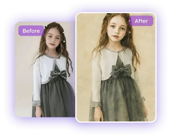 Återskapa foton till högkvalitativt vattenkonst på dina fingertoppar