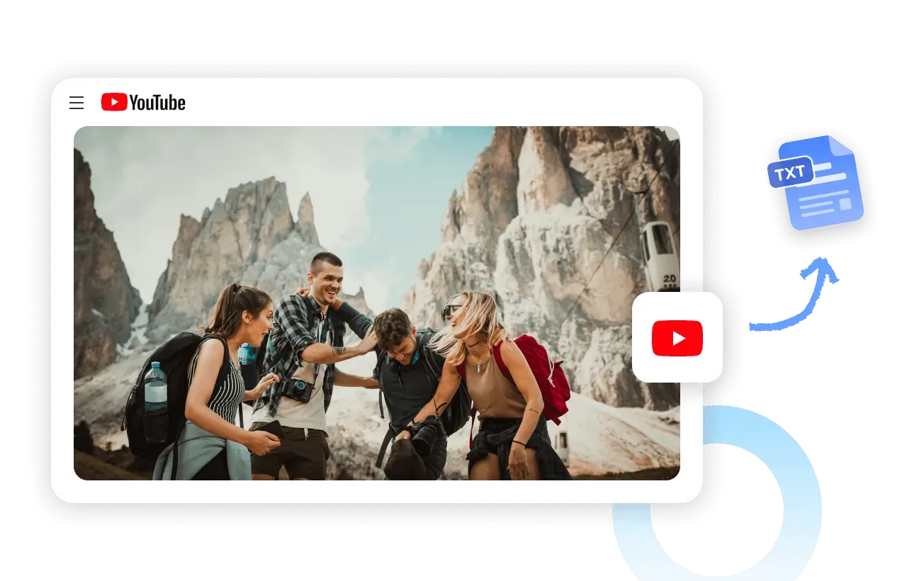 Generador de transcripciones de YouTube gratuito en línea
