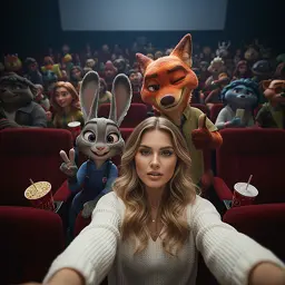 Selfie kasama sina Judy at Nick