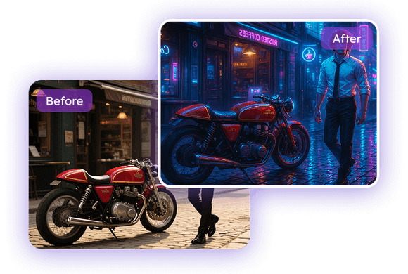 Effortlessly Transform Photos to Cyberpunk Without Registration