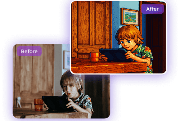 Convertir n'importe quelle image en pixel art gratuitement