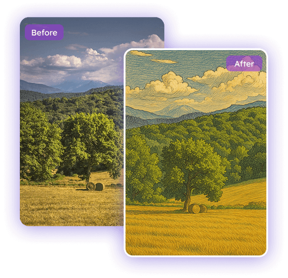 Photo to Illustration: Turn Photo into Illustration Online for Free