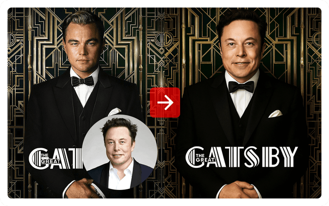 Cambia caras entre fotos al instante y gratis