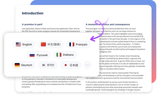 Free Multilingual Support