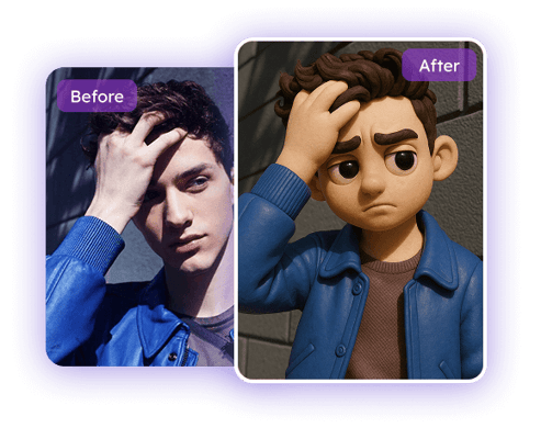 EaseMate AI Photo to Clay: Transform Photo into Clay Art Free