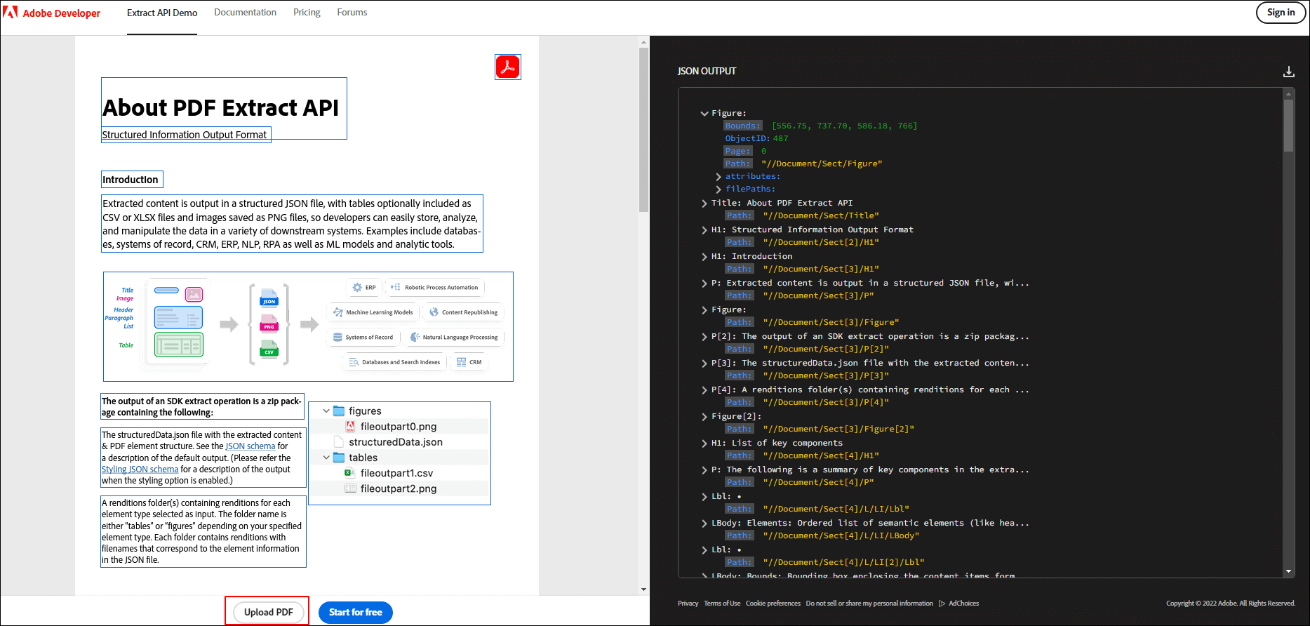 adobe click upload pdf at the interface