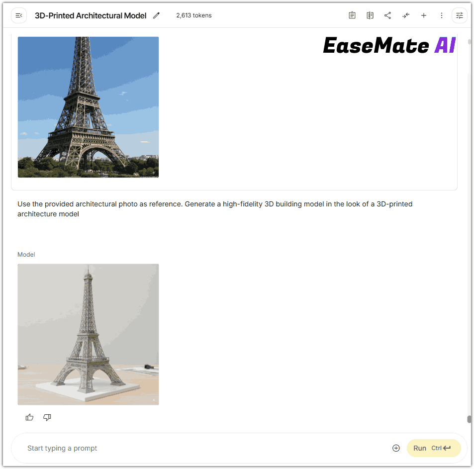 create 3d architecture models with nano banana