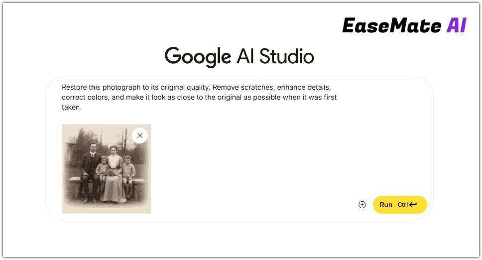 restore old photos with nano banana prompt