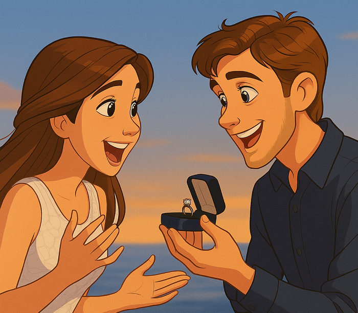 start a relationship with her